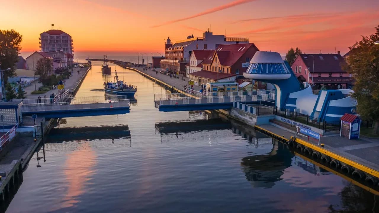 Widok na plażę i morze